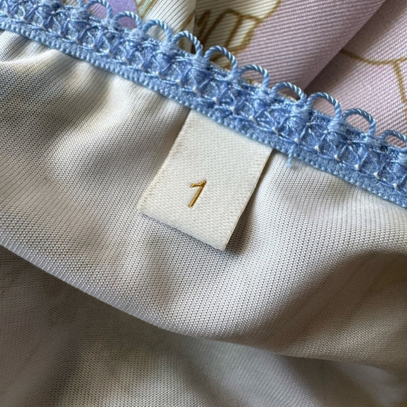 Zimmermann Super Eight Sheer Floral Silk Tie-Neck Blouse | Size 1 (XS) - Picture 11 of 15